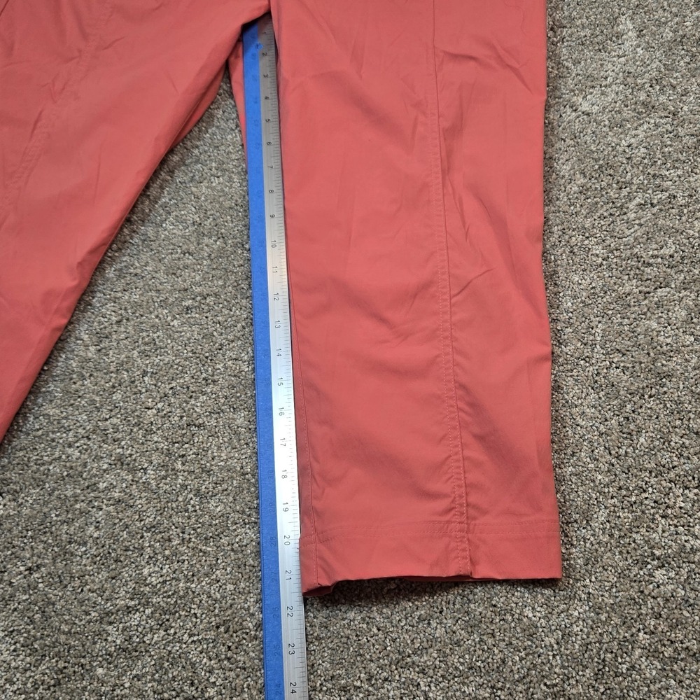 Royal Robbins Capri pants women's Size 14 Salmon Lightweight outdoors - Picture 3 of 7